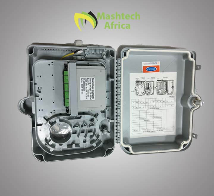 FAT Box With Bare 1x16 Splitter 16 Core Distribution Box Mashtech
