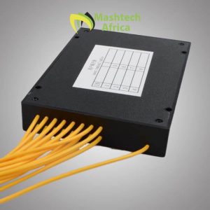 FAT Box With 16 Core Splitter 1*16 LC/ UPC Optical Splitter Black