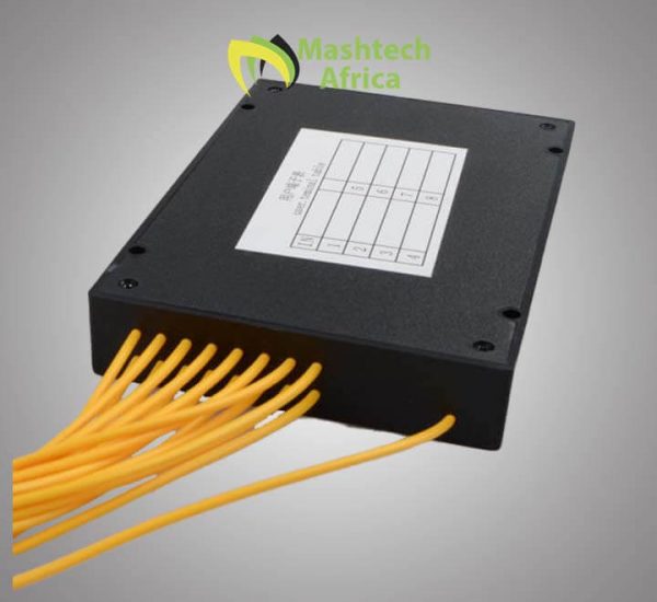 FAT Box With 16 Core Splitter 1*16 LC/ UPC Optical Splitter Black