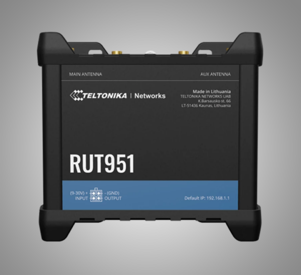 TELTONIKA Dual SIM LTE Cat4 Industrial Cellular Router (RUT951)