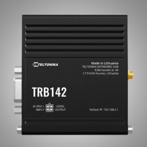 TELTONIKA Industrial rugged LTE RS232 Gateway (TRB142)