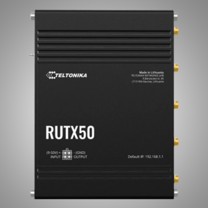 TELTONIKA 5G 4G (LTE) Cat.20 Industrial Cellular Router (RUTX50)