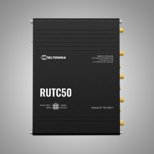 TELTONIKA 5G 4G (LTE) Cat.20 Wi-Fi 6 Industrial Cellular Router (RUTC50)