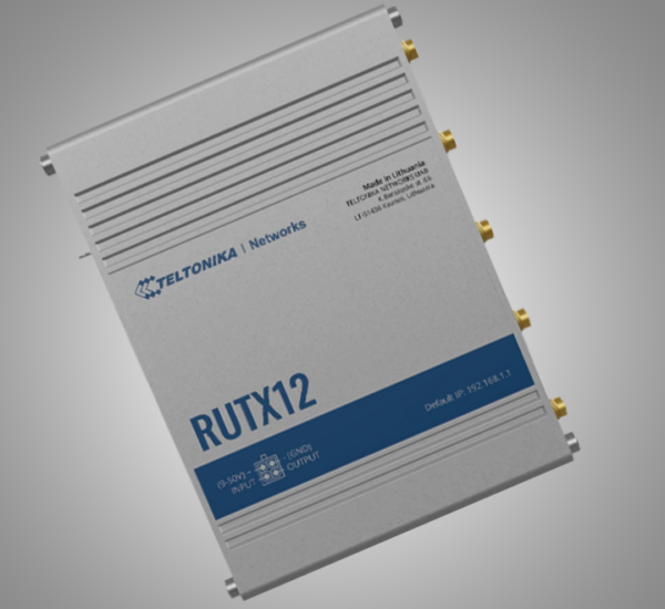 TELTONIKA Dual LTE Cat6 Industrial Cellular Router (RUTX12)