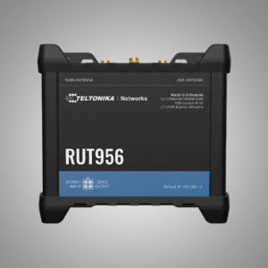 TELTONIKA Dual SIM 4G LTE Cat.4 Industrial Cellular Router (RUT956)