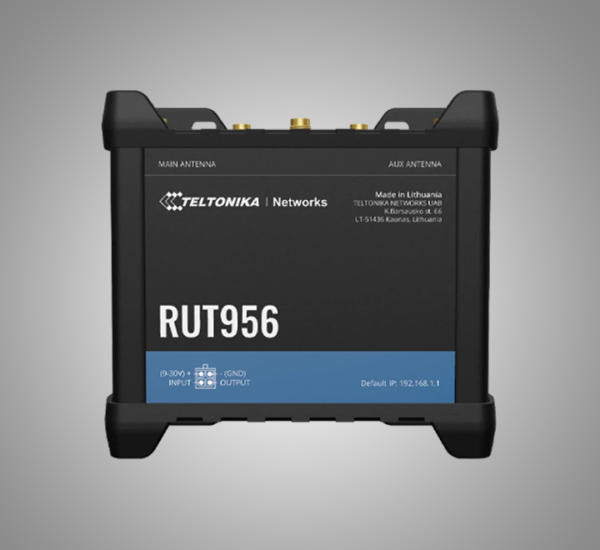 TELTONIKA Dual SIM 4G LTE Cat.4 Industrial Cellular Router (RUT956)