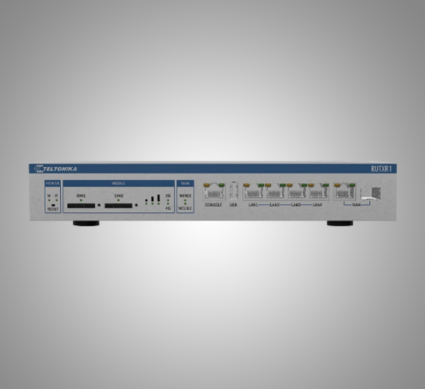 TELTONIKA Enterprise Rack-Mountable SFP/LTE Router (RUTXR1)