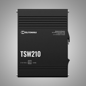 TELTONIKA Industrial 8 Gigabit LAN ports 2 SPF ports unmanaged switch (TSW210)