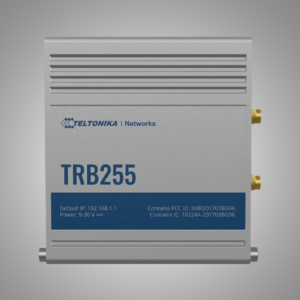 TELTONIKA Industrial Cellular LTE CAT M1 / NB-IOT / EGPRS Gateway (TRB255)