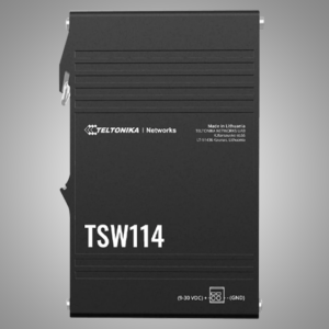 TELTONIKA Industrial DIN rail unmanaged switch (TSW114)