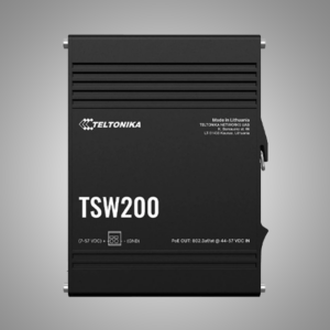 TELTONIKA Industrial unmanaged PoE+ switch (TSW200)
