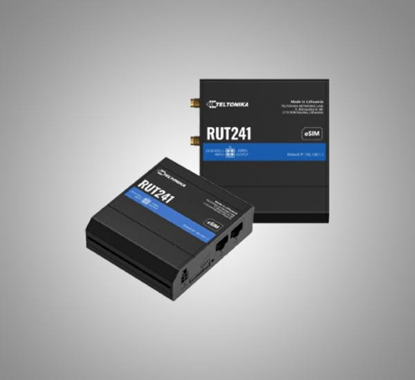 TELTONIKA LTE Cat4 eSIM™ Industrial Cellular Router (RUT241-esim)