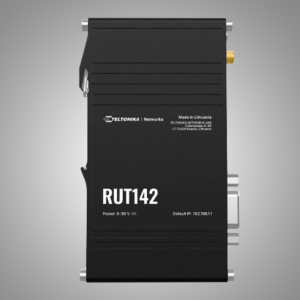 TELTONIKA RS232 Industrial Ethernet Wi-Fi 4 Router (RUT142)