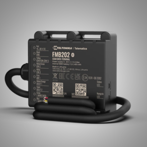 TELTONIKA Small and professional waterproof tracker with internal high gain and high c GNSS/GSM antenas, Bluetoothapacity internal Ni-MH battery (FMB202)